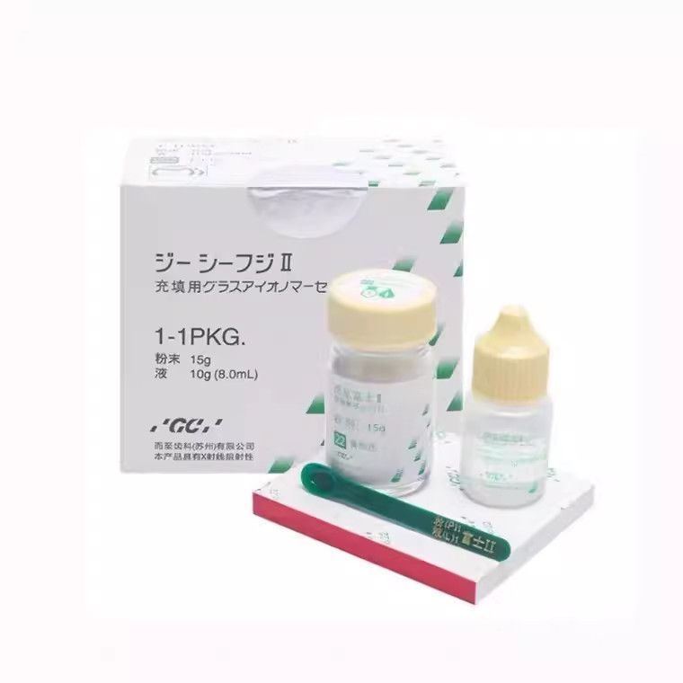 ทันตกรรมช่องปาก Fuji 2/Fuji สอง Universal Glass Ion Water Gate ทันตกรรม Pre-Dental Repair บรรจุวัสดุ