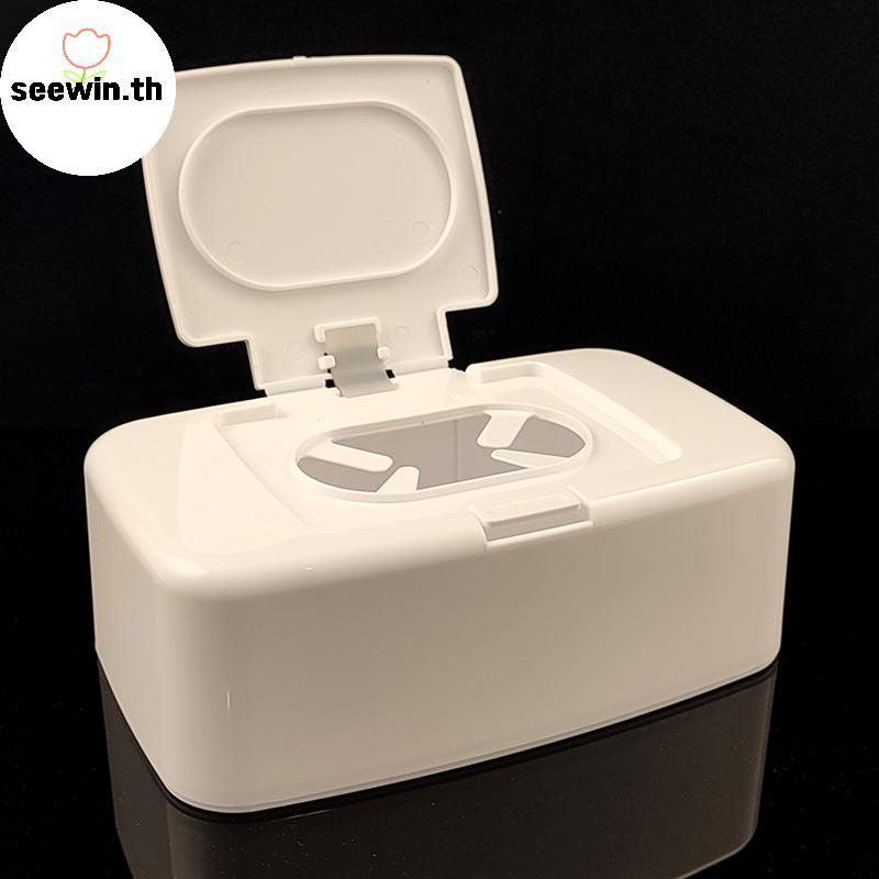 Seewin กระดาษทิชชู่เปียกเช็ดเครื่องจ่ายผ้าเช็ดทําความสะอาดแบบพกพาผ้าเช็ดปากกล่องเก็บคอนเทนเนอร์ th ราคา ถูกที่สุด ดีลบีเคเค แกลเลอรีภาพที่ 5