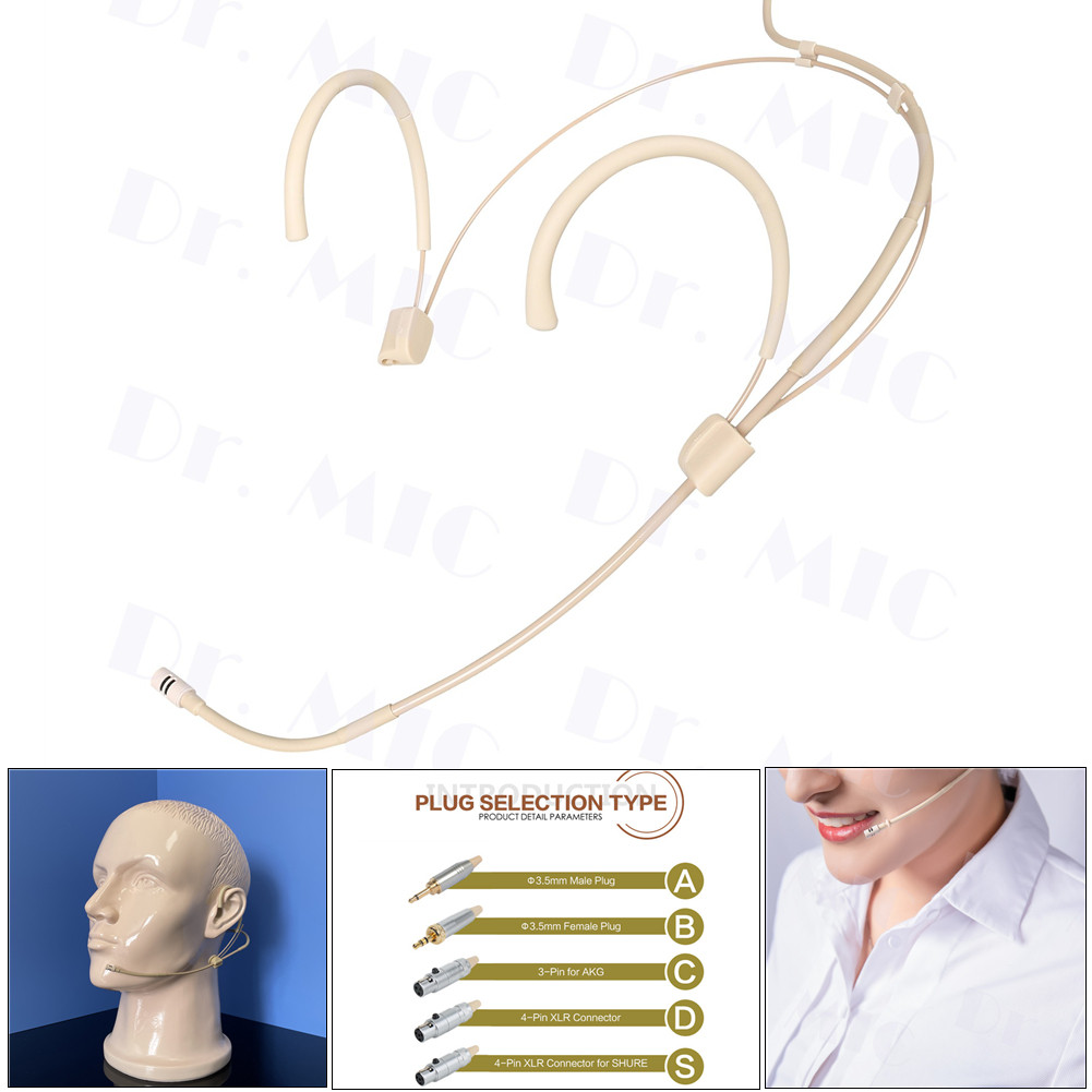 ⭐ BIG DISCOUNTS ⭐ Microphone 100-20KHZ 2V-10VDC 3.5mmXLR Adjustable Cardioid Headset Mic Parts[BABYHOOD-TH]