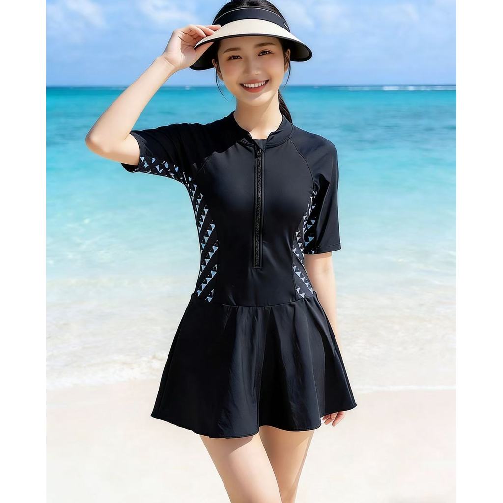 ชุดว่ายน้ำวันพีช ชุดเซ็ตชิ้นเดียวของผู้หญิง พร้อมส่ง รูปที่ 5