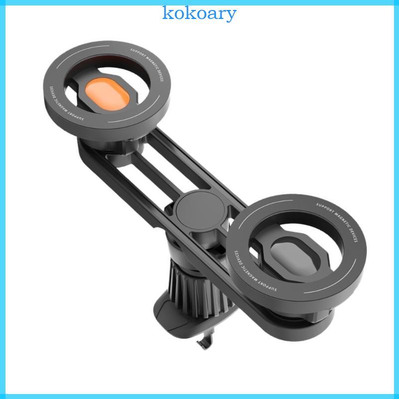 KOK Double Phone Magnetic Car Mount Vent Holder Strong Magnet Support with 66lbs Force