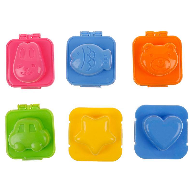 Blossom Bazaar การ์ตูนเครื่องทําซูชิไข่ต้มข้าวม้วนแม่พิมพ์ครัว DIY Chef Rice Ball BB