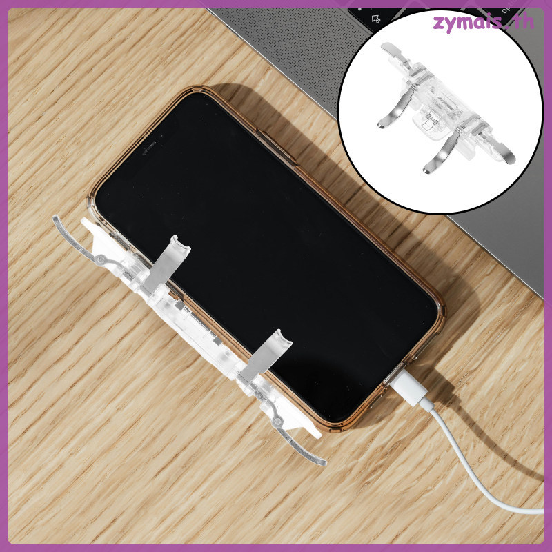 📱 Universal ABS Phone Gaming Handle Mobile Controller Trigger สําหรับความไวของเกมที่ได้รับการปรับปรุ