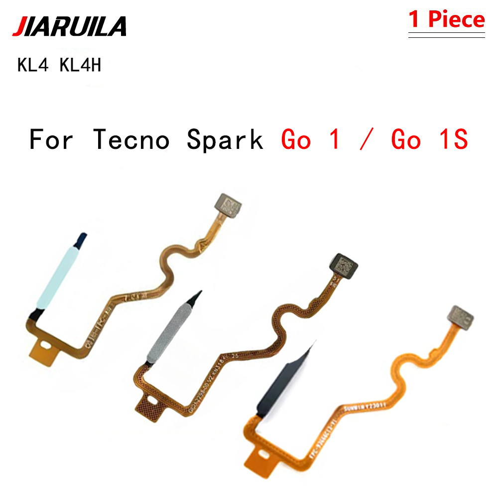 สําหรับ Tecno Spark Go 1/Go 1S KL4 KL4H ลายนิ้วมือปุ่มสวิทช์ Touch ID Connecter Flex Cable