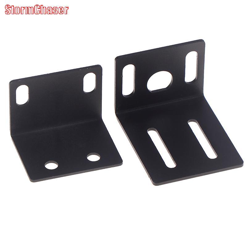 [Storm-t] ใหม่ 1 ชุดโลหะ 1U Ra Mount Ear ติดตั้งข้อต่อพร้อมสกรูสําหรับกล่องกรอบ High Qulaity Wireles