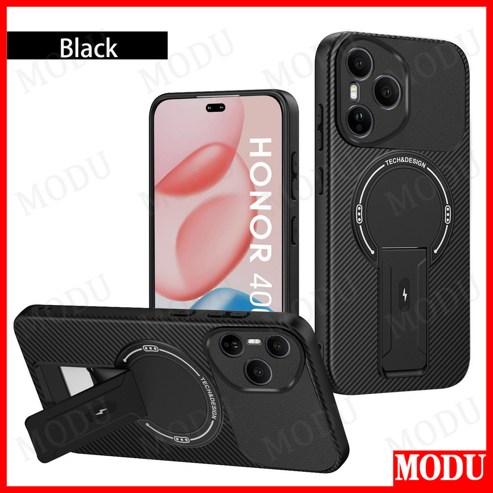 คาร์บอนไฟเบอร์ที่มองไม่เห็นขาตั้งผู้ถือแหวนแม่เหล็กในตัวสําหรับ Honor 400 Pro Honor 400 Lite Honor M