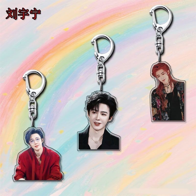 พวงกุญแจอะคริลิคลาย Liu Yuning ของขวัญสุดเก๋สำหรับนักเรียนและแฟนคลับ