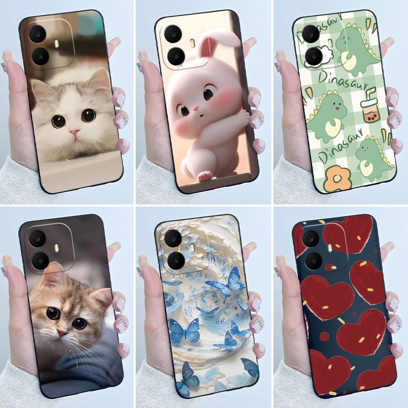 เคสน่ารักสําหรับ Sony Xperia 1 II / Xperia 1 III การพิมพ์เชลล์ฝาครอบป้องกันซิลิโคนอ่อนนุ่มการ์ตูนปลอกสีดํา