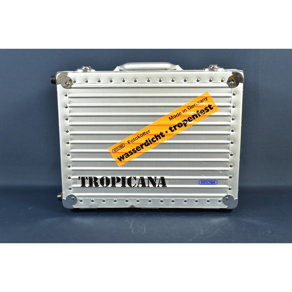 RIMOWA Tropicana 370.07 Vintage Aluminum Trolley 23L Carry‑On Camera Case