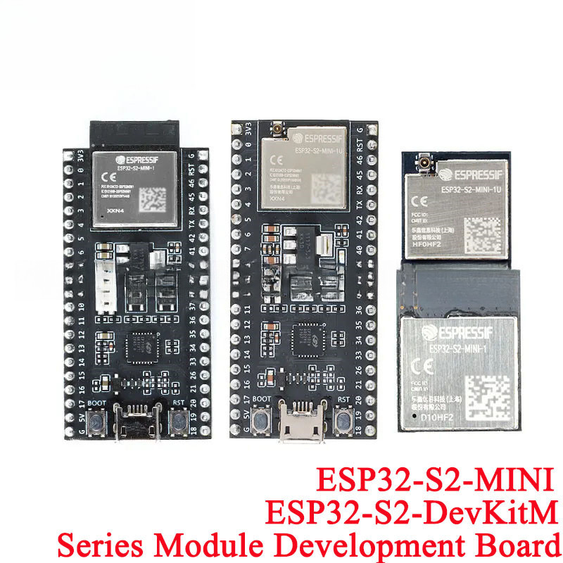 ESP32-S2-DevKitM-1 -1U -1R -1RU -1-N4R2 -1U-N4R2 บอร์ดพัฒนา ESP32-S2-MINI-1 -1U -1-N4R2 -1-2U โมดูลไ