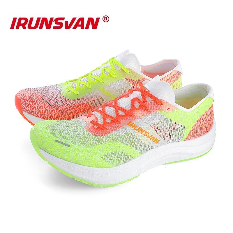 IRUNSVAN 24052 2024 New original Phantom 1.0 Nylon Carbon Board Running Shoes Marathon Training Shoe
