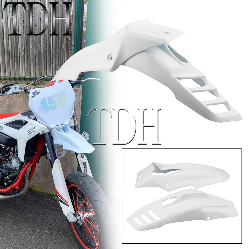 ZUniversal Supermoto Motocross Dirt Bike ด้านหน้า Fender Mudguard สําหรับ Honda Yamaha Suzuki Kawasa