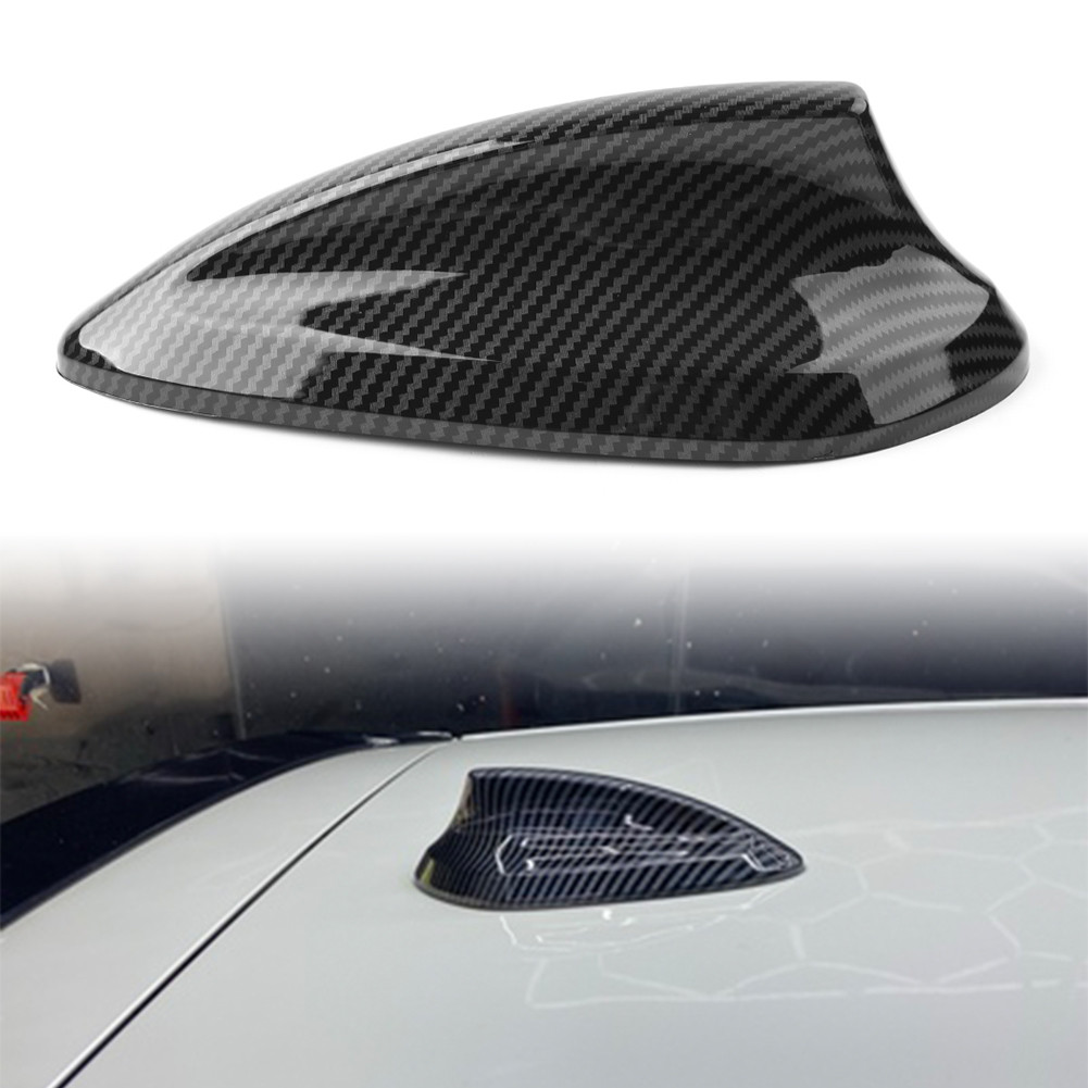 Zคาร์บอนไฟเบอร์รถ Shark Fin เสาอากาศสําหรับ BMW F21 F45 F46 F49 F49 F39 F26 F15 F16 F85 F86 G01 G02 