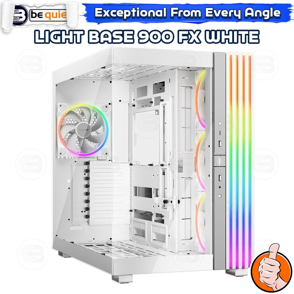[CoolBlasterThai] Be Quiet LIGHT BASE 900 FX White PC Case (BGW72) ประกัน 3 ปี