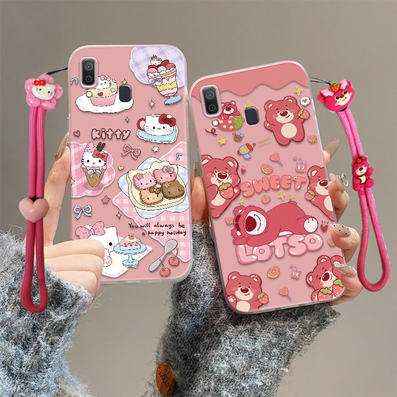 เคส Samsung a20 เคส Samsung a30 เคสโทรศัพท์ป้องกันการตกน่ารัก
