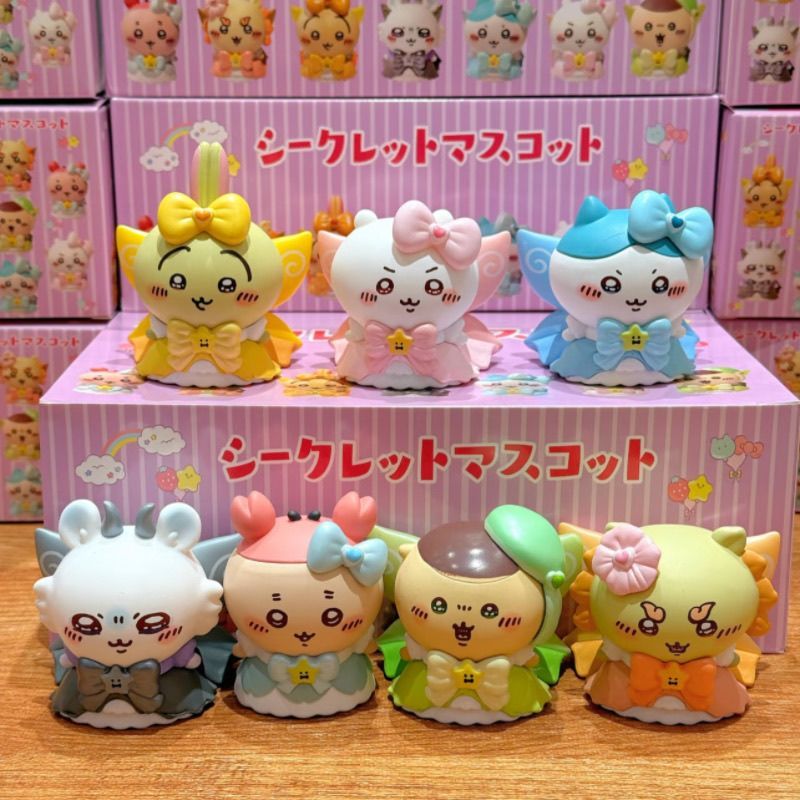 Chikawa Super Magical Girl Series กล่องตาบอด Hachiware Usagi ตัวเลขของเล่นเครื่องประดับตุ๊กตาเด็กของขวัญ