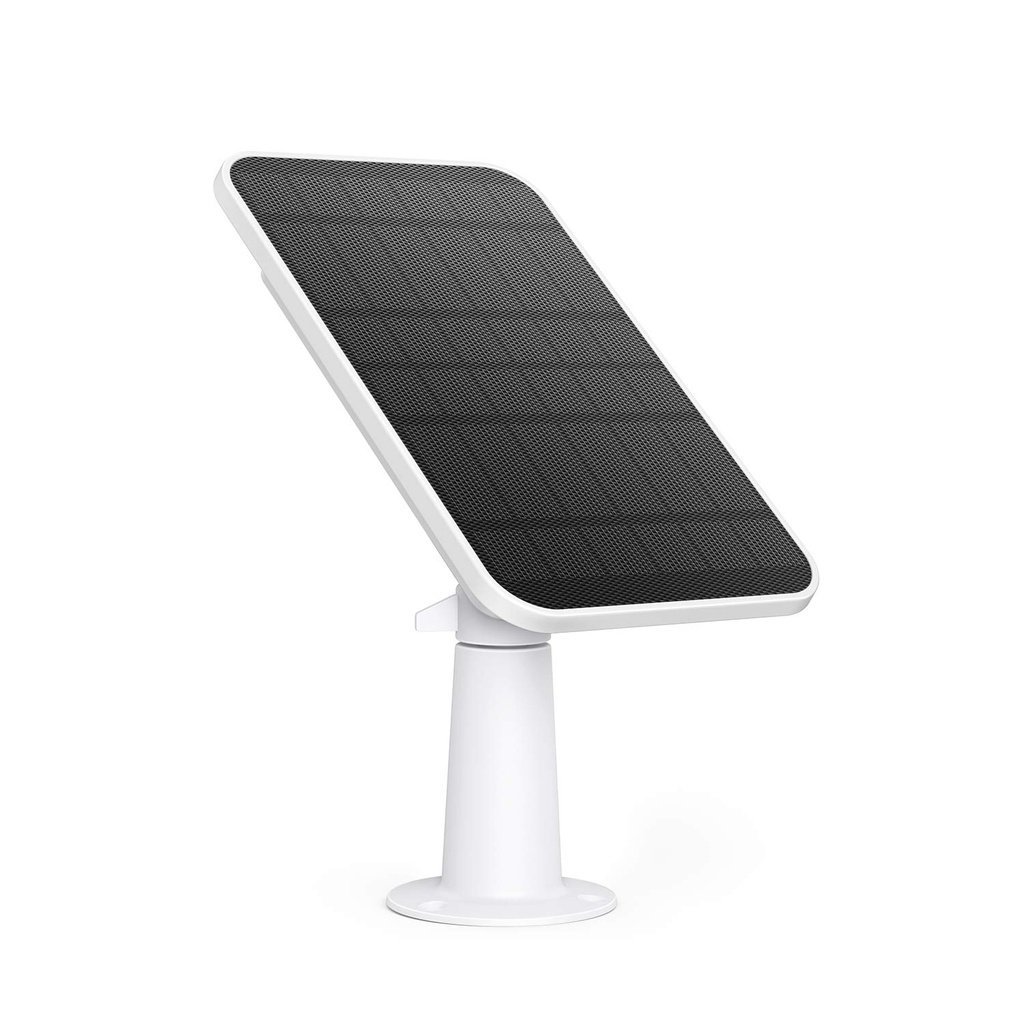 Certified eufyCam Solar Panel, Compatible with eufyCam, Continuous Power Supply, 2.6W Solar Panel, IP65 Weatherproof