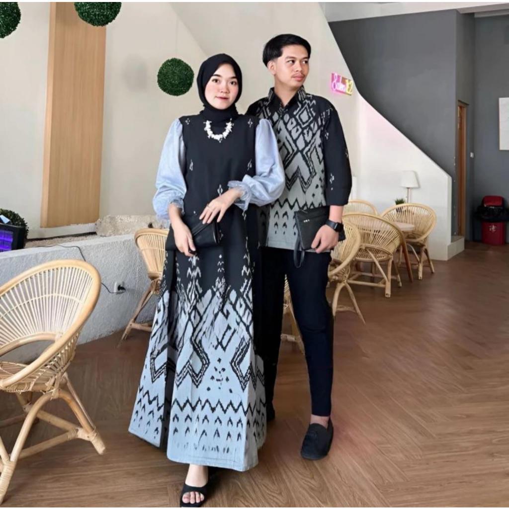 RAHAYU A1 COUPLE CLOTHES, LATEST ETHNIC WOVEN OUTFIT