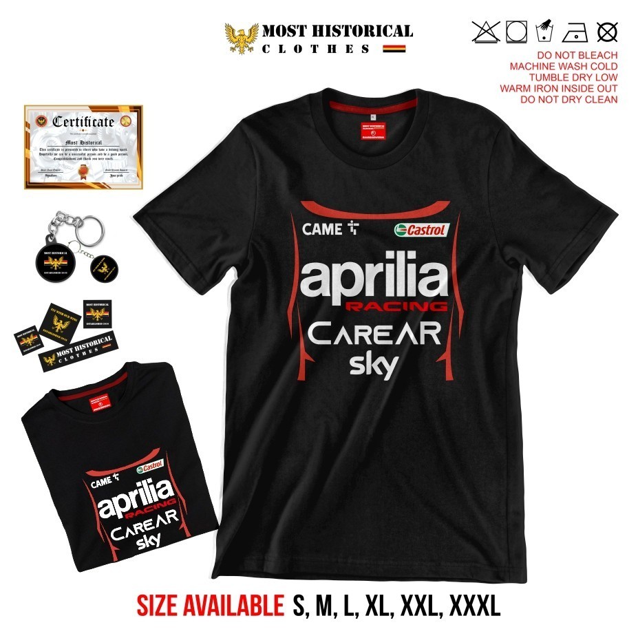 เสื้อ Aprilia Sky Speed Moto Gp