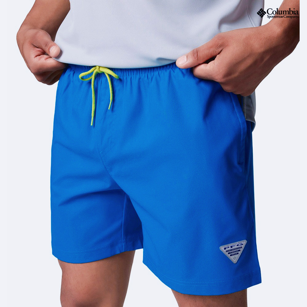 PFG Men's Rambler Shorts แห้งไว สไตล์กลางแจ้ง เหมาะสำหรับตกปลาและกิจกรรมพักผ่อน