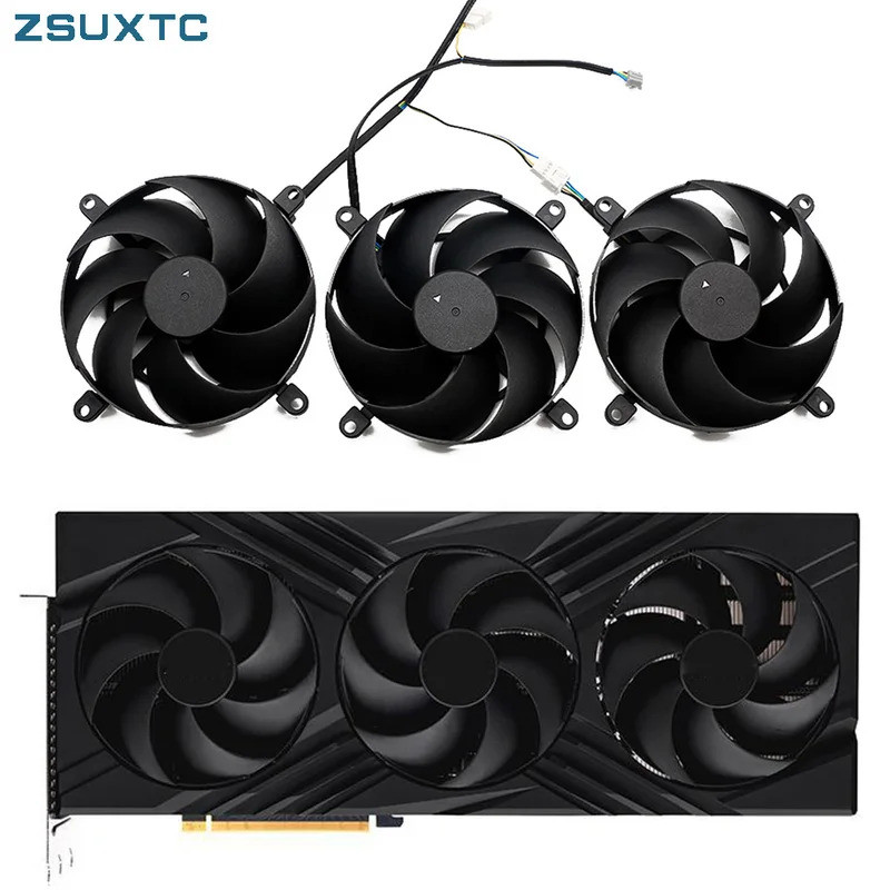 HL Cooler พัดลม 95 มม. 4PIN CF1015H12D RTX4080 Super สําหรับ PNY GeForce RTX 4080 4080Super VERTO พั