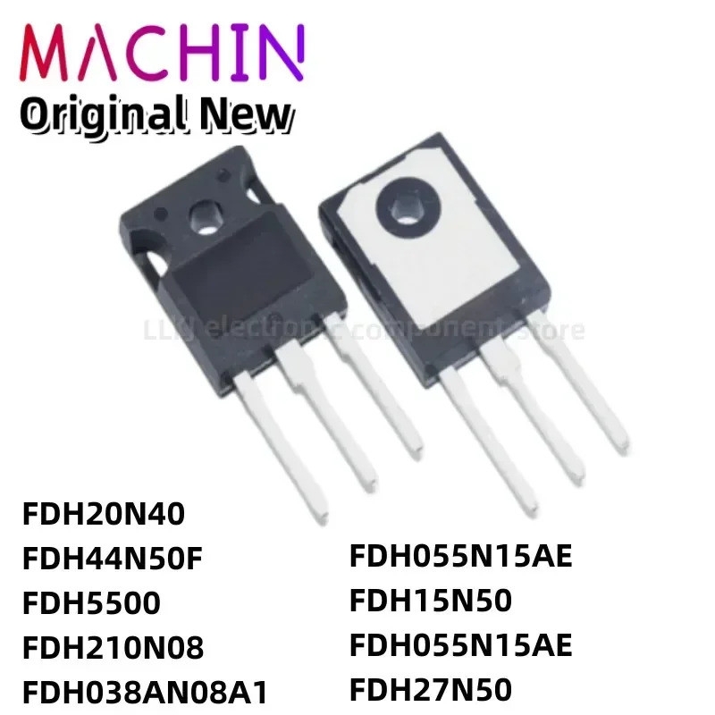 5pcs FDH20N40 FDH44N50F FDH5500 FDH210N08 FDH038AN08A1 FDH055N15AE FDH15N50 FDH055N15AE FDH27N50 ทรา