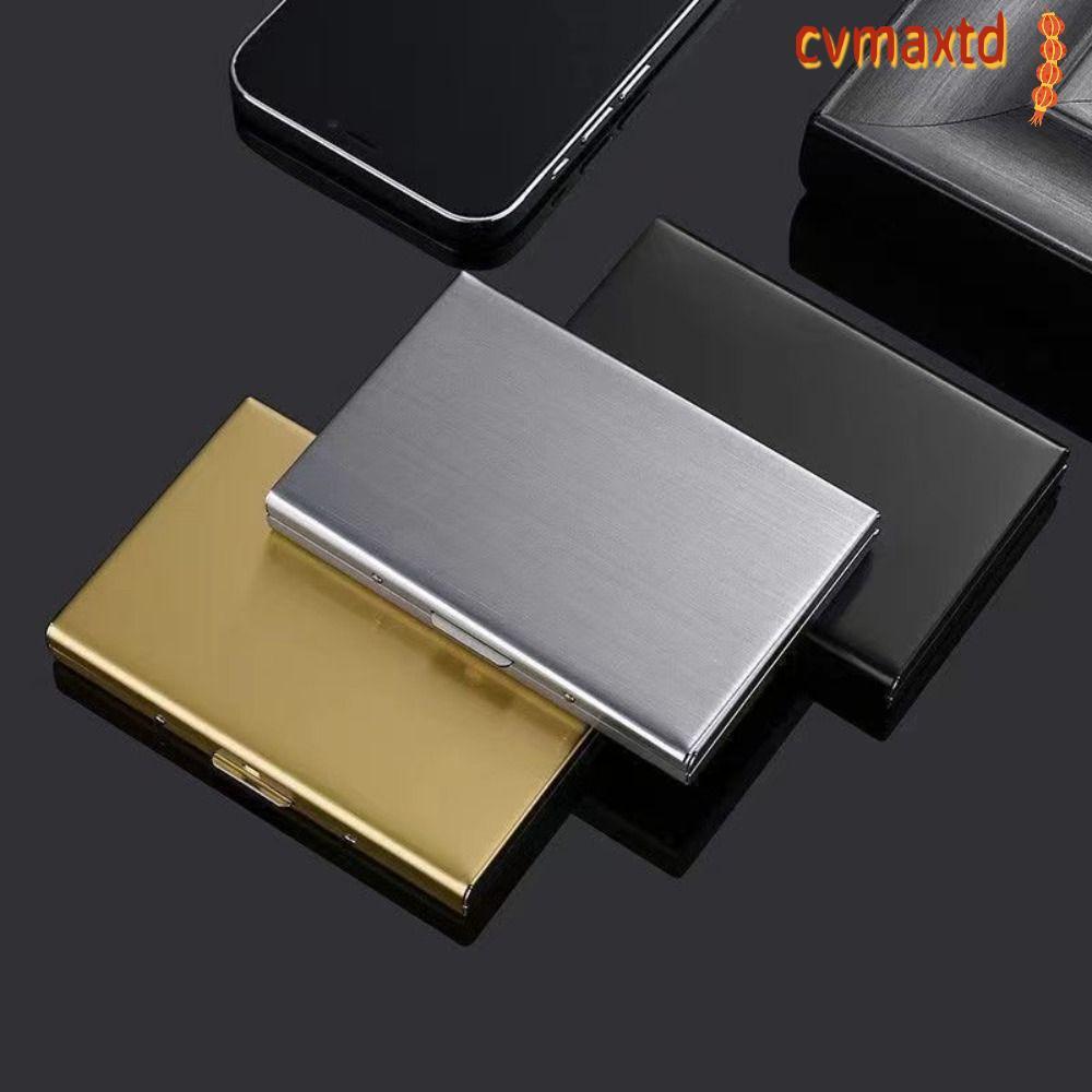กระเป๋าสตางค์หนาน้อย สแตนเลส แบบกันRFID มีช่องเก็บบัตร6-10ใบ พกพาสะดวกสำหรับการเดินทาง