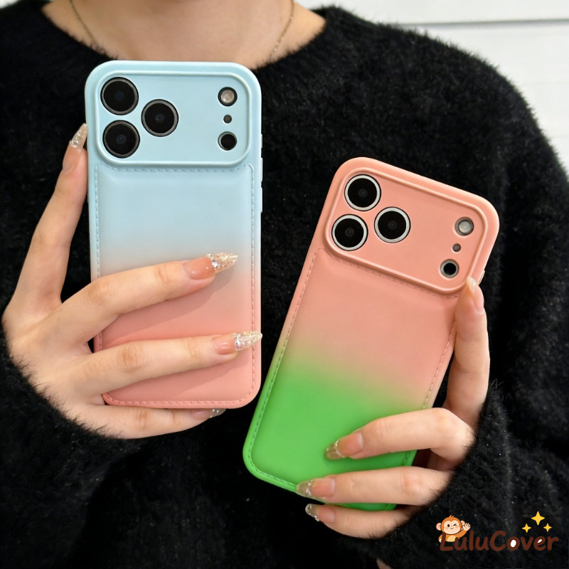 Gradient Matte Air Cushionเคสโทรศัพท์สําหรับXiaomi 17 Pro Max 15 Pro 14 Poco F8 Pro F7 Pro F6 Pro 5G 4Gฝาครอบน่ารักสีสันDopamine Simple Softปลอก