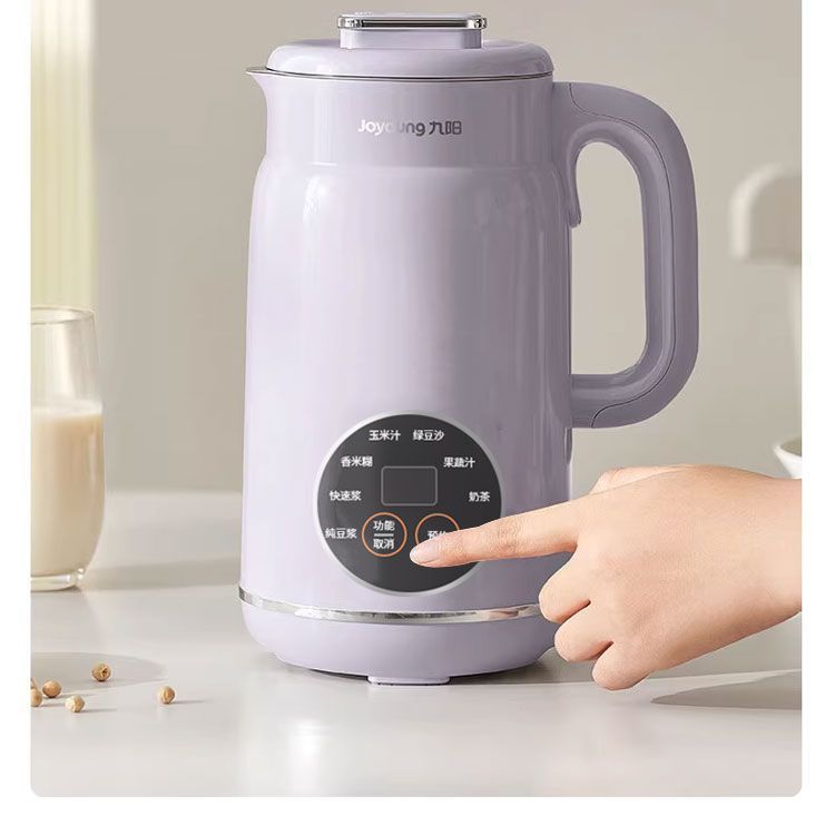 Joyoung เครื่องทํานมถั่วเหลืองทําลายผนังเครื่องคั้นน้ําผลไม้ขนาดเล็กในครัวเรือนอัตโนมัติมัลติฟังก์ชั