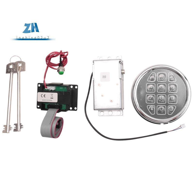 Safe Lock Electronic Digital Safe Lock Replacement Solenoid W/ 2 Key