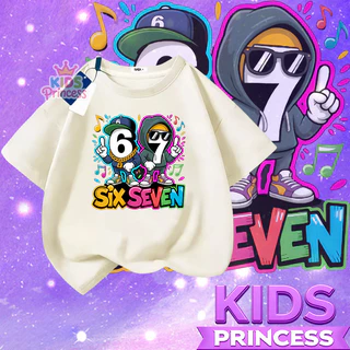 COD(จัดส่งตลอด 24 ชั่วโมง)ตัวละครการ์ตูนแอนิเมชั่น เสื้อที ผ่อนคลาด เสื้อเชิ้ต สำหรับเพศชายและหญิง 90-150CM 1-13ปี N4436