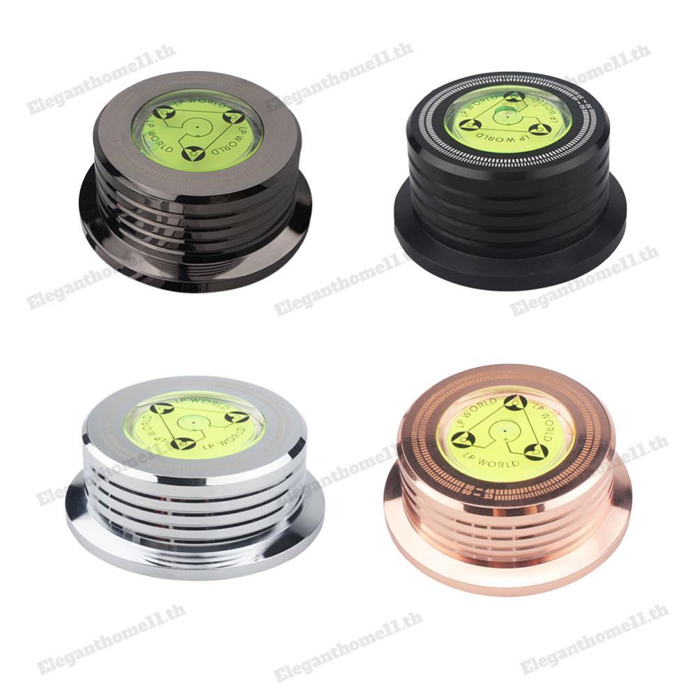 LP Disc Stabilizer เครื่องเล่นแผ่นเสียงไวนิลน้ําหนักอลูมิเนียม Clamp แบบพกพา Mini Stabilizer สําหรับ