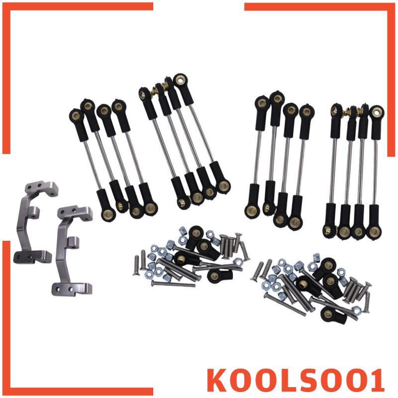 [Koolsoo1] RC โลหะ Rod Link Link Link สําหรับ WPL B1 B14 รุ่น Crawler DIY อะไหล่แพคเกจ A
