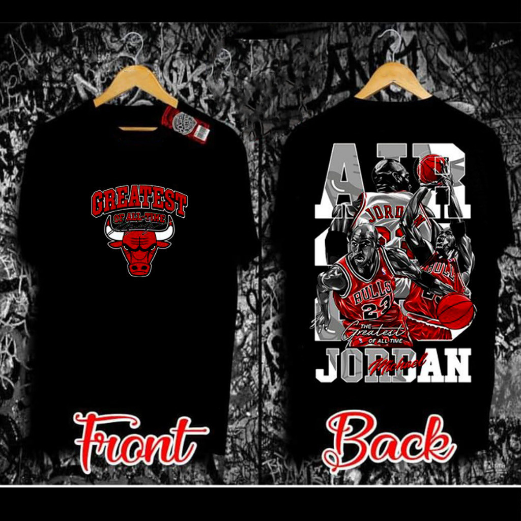 > NEW Z001 NBA Bulls Graphic T-shirt is inspired by the greatest basketball player of all time S-5XL