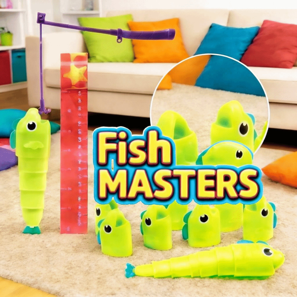 TOBE1 ชุดเกมตกปลาเพื่อการศึกษา, Retractable Parent-Child Interactive Retractable Fish ของเล่น, การพัฒนาทางปัญญาเกมกระดานสไตล์เด็กเดสก์ท็อป Early Education ราคา ถูกที่สุด ดีลบีเคเค แกลเลอรีภาพที่ 2
