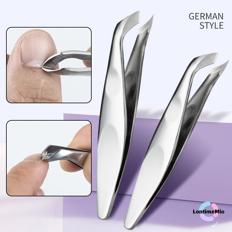 LontimeMio] Hangnail Squeeze และ Snip Toenail คุด Dead Skin Remover Nail Art Cuticle Nipper เครื่องตัดขอบเล็บ Plier เครื่องมือใหม่