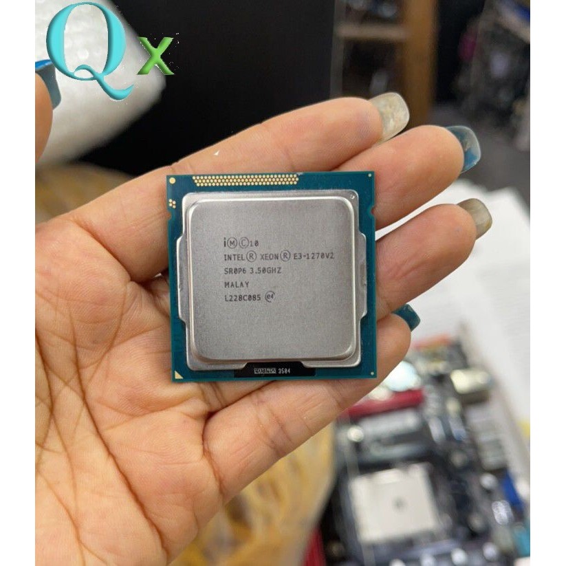 Xeon E3-1270 V2 โปรเซสเซอร์ CPU LGA1155 ความถี่ 3.5GHz 8MB แคช Quad Core คอมพิวเตอร์เดสก์ท็อป