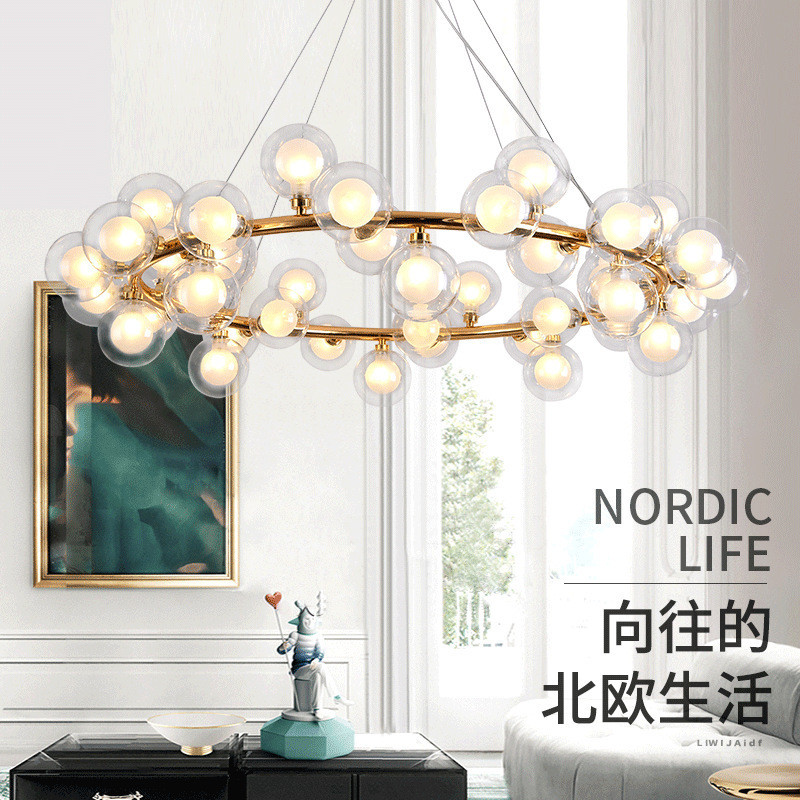 Nordic Modern Minimalist Restaurant Bedroom Clothing Store Lamp Creative Personality Designer Living