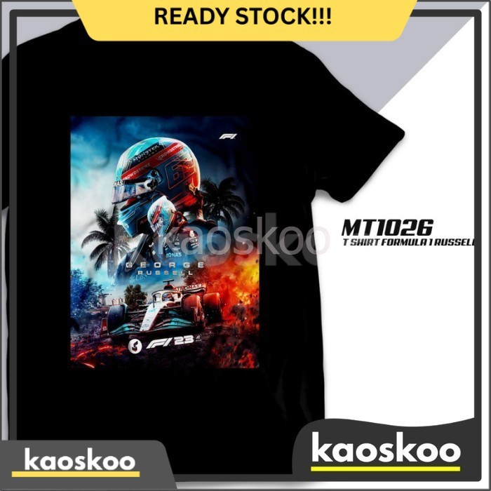 เสื้อยืด F1 George Russel Formula 1