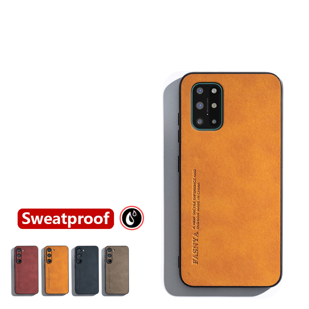 ผิว-ความรู้สึก OnePlus 8T 8T+5G KB2001 KB2000 KB2003 KB2005 KB2007 Elegance Retro หนังเคสโทรศัพท์ลื่
