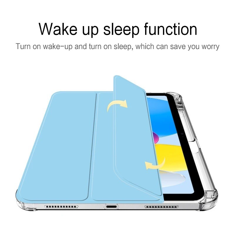 -LATEST- AUTO WAKE CASING FOLD STANDING INFINIX XPAD 20 PRO / XPAD 11 INCH / XPAD 20 FLIP COVER CRYS