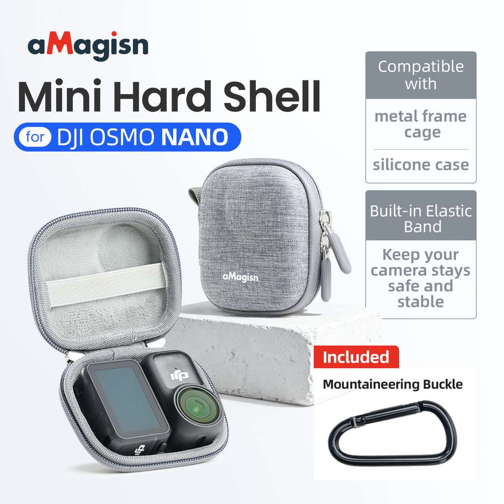 สําหรับ DJI OSMO NANO Body Bag Storage Bag กระเป๋าถือป้องกันแบบพกพา DJI NANO อุปกรณ์เสริมสําหรับกล้องกีฬา