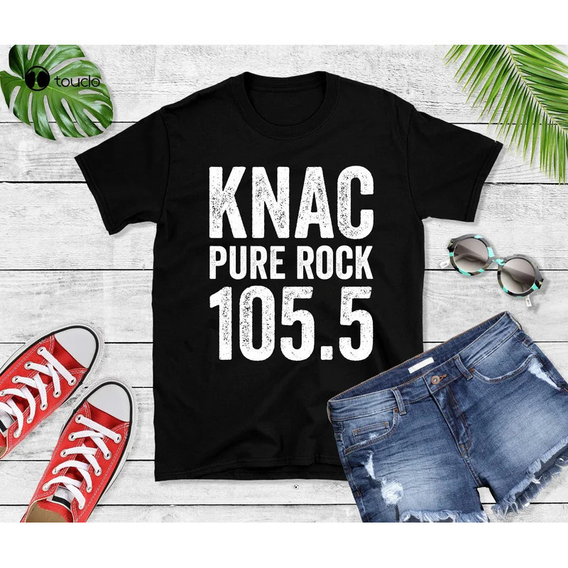 105.5 เสื้อยืด Pure Rock เสื้อยืดสถานีวิทยุ FM สำหรับคนรักดนตรีเมทัล