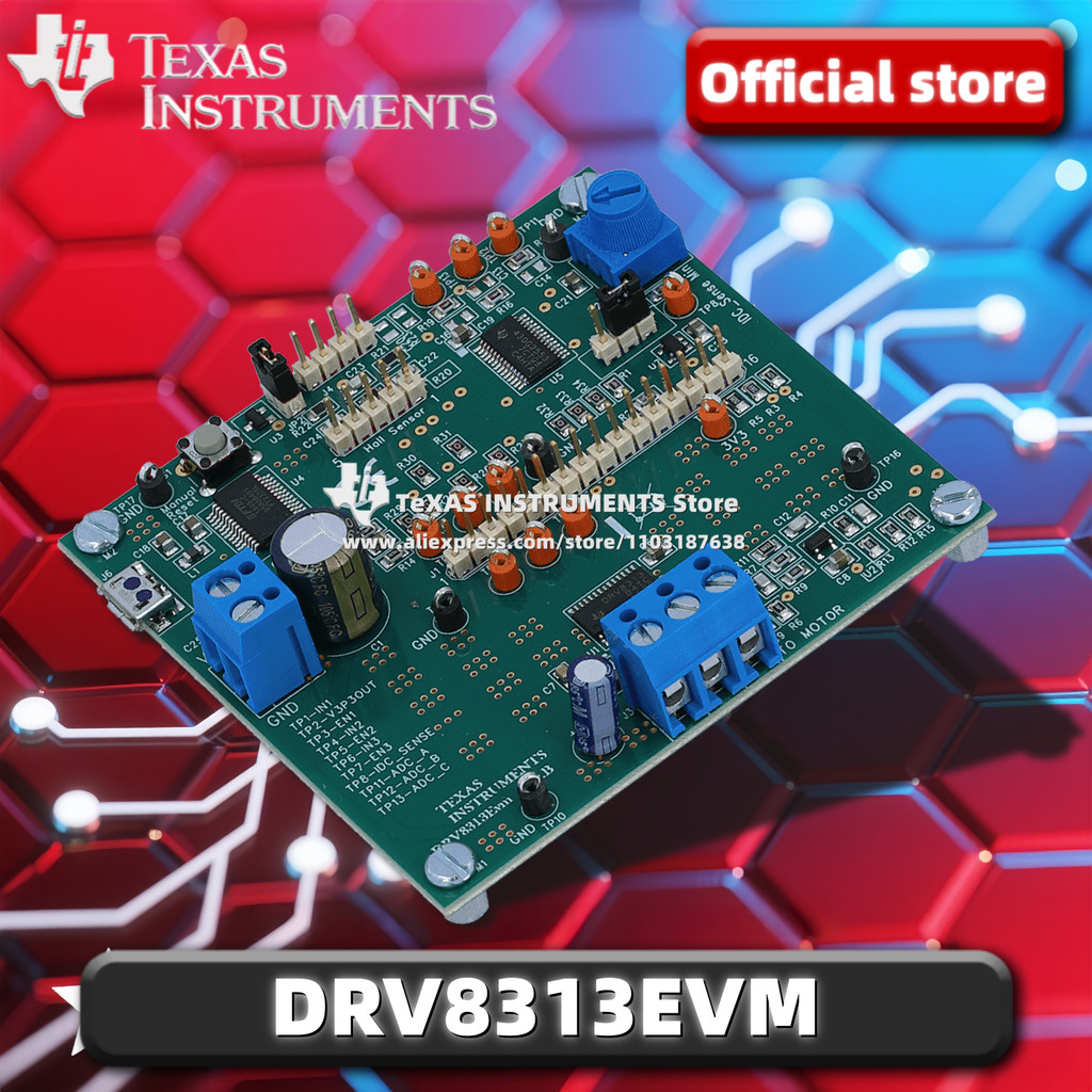 TI โมดูลประเมินประเมินผล DRV8313EVM DRV8313 อย่างเป็นทางการ