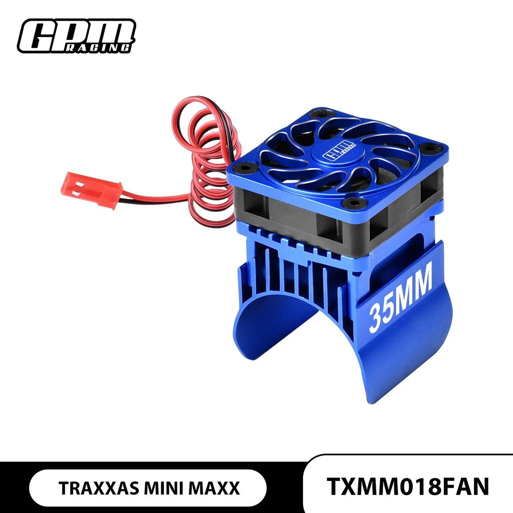 TRAXXAS Mini Small X Mini XRT อลูมิเนียมอัลลอยด์พัดลมระบายความร้อนความเร็วสูง 15,000 ความเร็ว