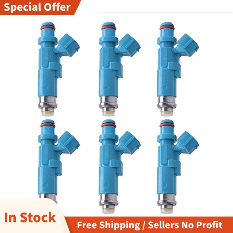 6 ชิ้น/เซ็ตหัวฉีดสําหรับ 540Cc SXE10 IS200 RS200,Cica MR2 ST205 1JZ JZX100 JZX110 1JZGTE 23250-74200