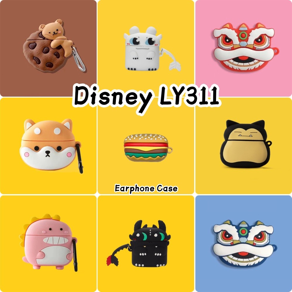 Trend FrontFor Disney LY311 กรณีน่ารักการ์ตูนซิลิโคนอ่อนนุ่มหูฟังกรณีปลอก NO.1