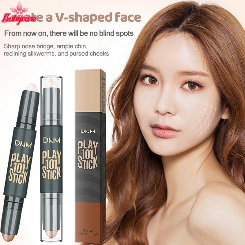 <BYCE-t> Double- Makeup High V Face คอนซีลเลอร์ Contouring Bronzers Highs ปากกาเครื่องสําอาง 3D แต่ง