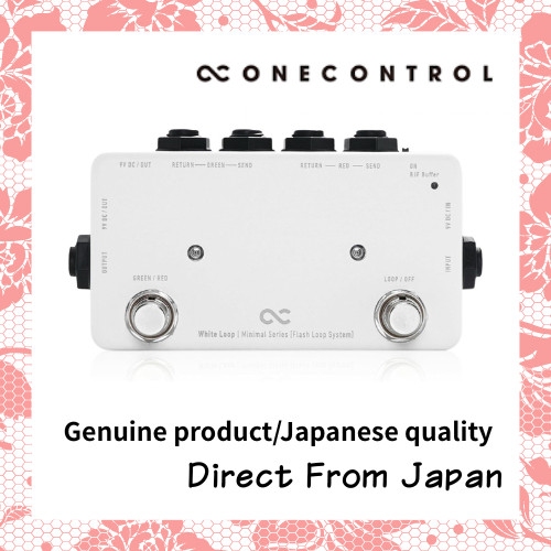 [Direct from Japan] One Control Minimal Series White Loop w/ BJF Buffer Switcher Authentic