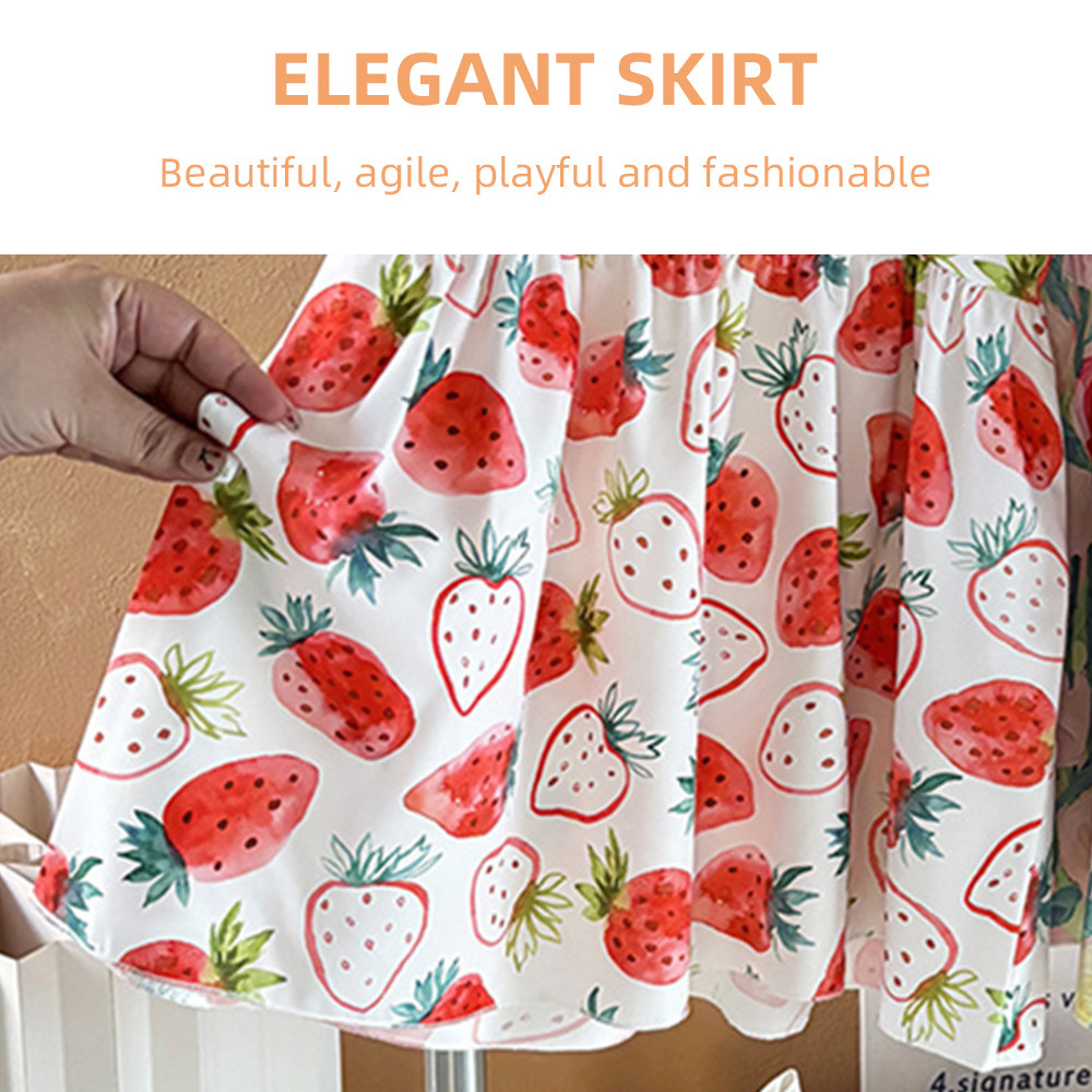 เดรสแขนกุดลายดอกไม้สำหรับเด็กผู้หญิง ดีไซน์ใหม่ ระบายอากาศได้ดี น้ำหนักเบา เหมาะสำหรับเด็กวัยหัดเดิน - รูปที่ 2